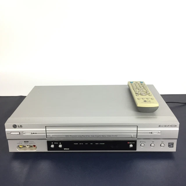 Magnétoscope LG C900 VHS PAL/SECAM 6 Têtes Hi-Fi