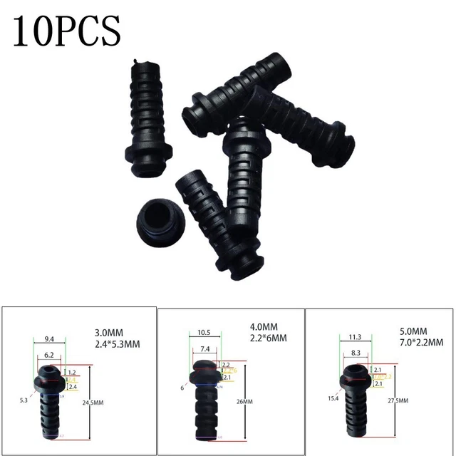 Wire Cable Sleeves Wire Protection Cable Gland Cord Boot Electrical Component