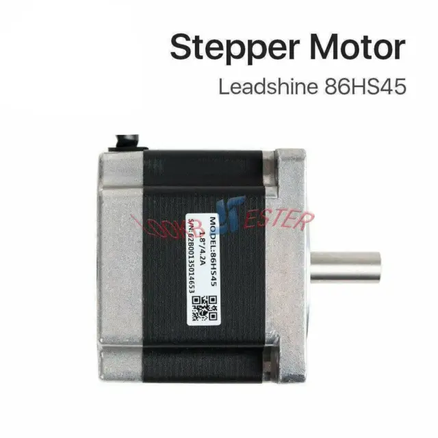 1PC Leadshine Stepper Motor 86HS45 2 phase Hybrid Step for NEMA34 4.2A 4.5 N.m
