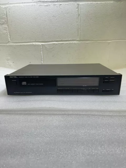 Rotel RCD-865 COMPACT DISC PLAYER BIT STREAM DUAL D/A CONVERTER