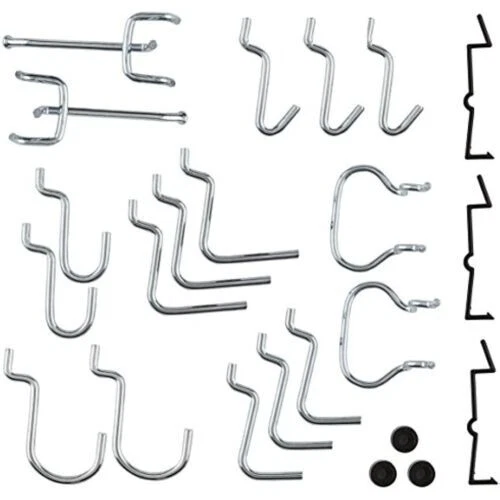 National Hardware N112-060 N112-060 V2394 Lock Peg Hook Assortment in Zinc