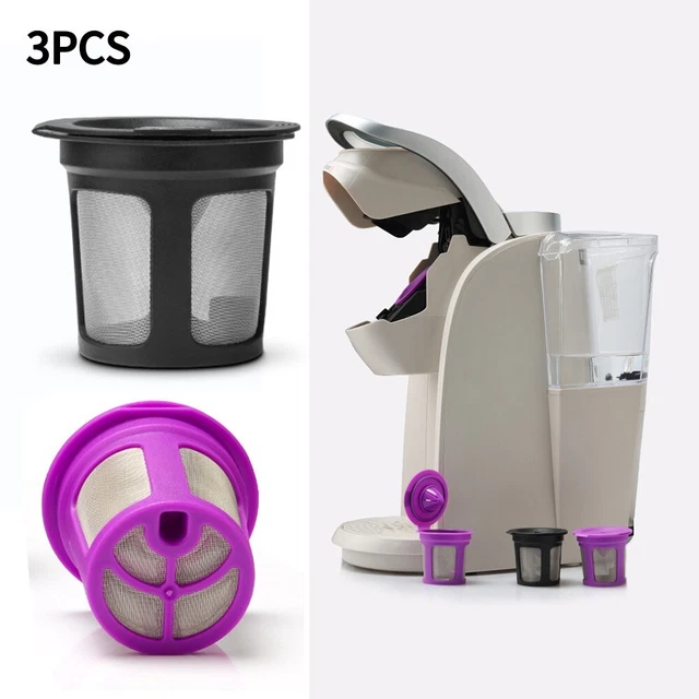 Brandneu Kaffeefilter Schwarz/Lila Korb Langlebig for Keurig 2.0 1.0 K Küche