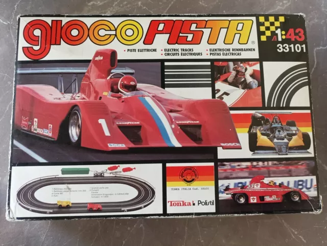 Gioco Pista Polistil 1/43 Piste Elettriche No Auto Slot Car