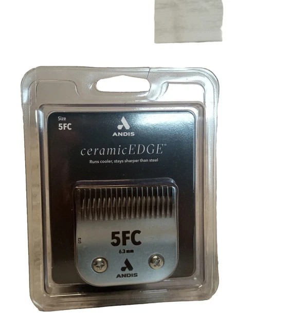 Andis CeramicEdge Detachable Blade - Size 5FC - Silver - (New, Sealed )