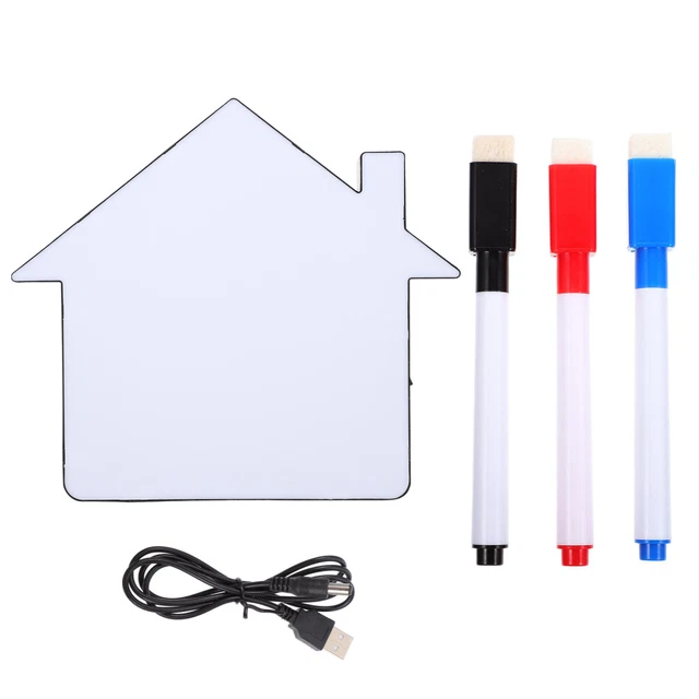 HANDWRITTEN MESSAGE LIGHT Box Erasable Board Leaving Messages £14.79