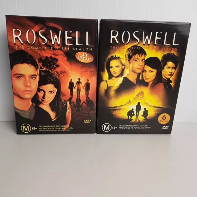 Roswell The Complete First Second Season 1 2 DVD Region 4 TV Series