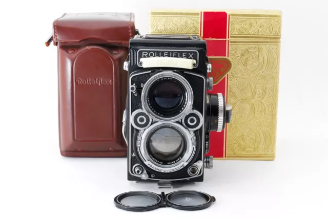 [Near Mint Box w/case] Rollei Rolleiflex 2.8F TLR Planar 80mm f2.8 Lens Japan