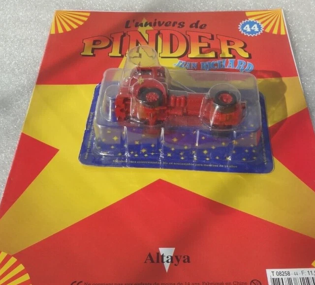 Remorque De Cirque Pinder à L'échelle 1/64 - Modèle Altaya En Boîte Avec Fascicule, Neuf Sous Blister