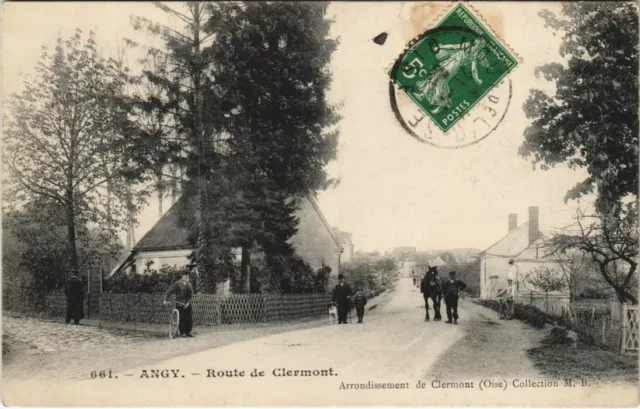 CPA ANGY - Route de CLERMONT (130508)