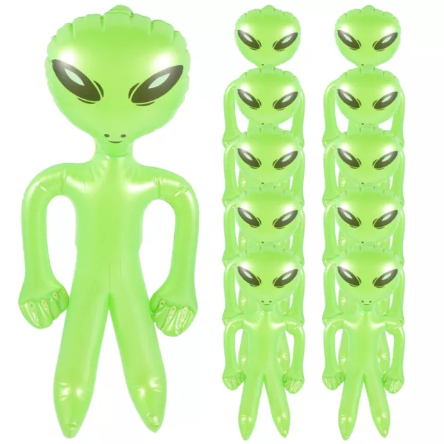 Giant Inflatable Alien Novelty Blowing up Alien Doll Prop Theme Party Decor