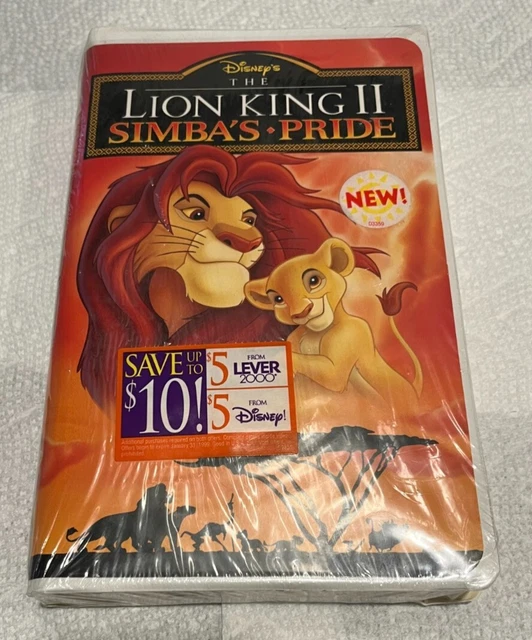 SEALED THE LION King II Simba's Pride (VHS, 1998) NEW EUR 4,58 PicClick FR