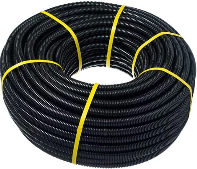 Tubo Corrugato 16 Mm 25 M[IGNIFUGO] Non Propagatore Di Fiamma • Tubi Corrugati Flessibili Per Cavi Elettrici • 25 Metri • PVC Di Qualità - Foto 2