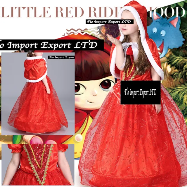 CAPPUCCETTO ROSSO VESTITO Carnevale Deluxe Little Red Riding Hood Costume  REDC01 EUR 39,90 - PicClick IT