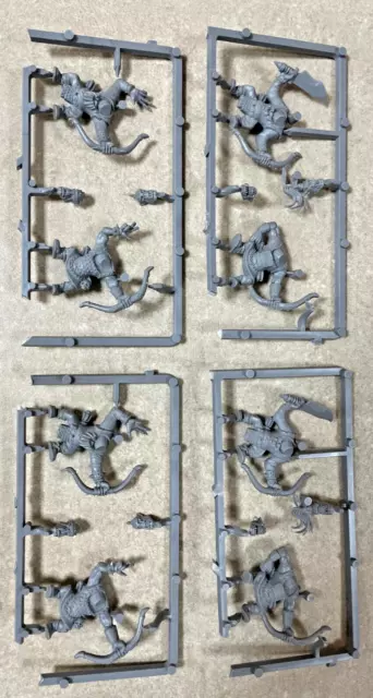 🤩Heroquest🤩GW Warhammer Fantasy (2000)🤩8x Ork Bogenschütze inkl. Base🤩RAR🤩