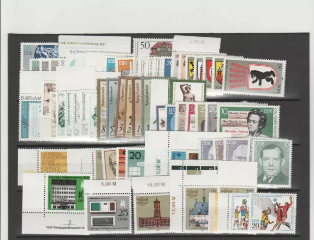 briefmarken ddr 1983 postfrisch ungefalten