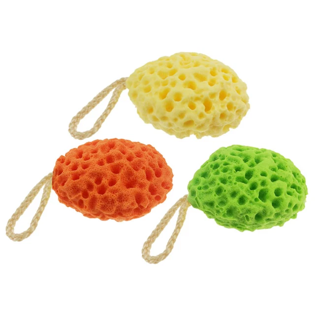 3PCS SHAPED Bath Sponge Cleansing Sponge Sea Sponges Bath