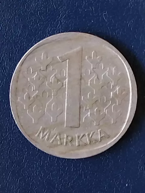 Finnland - Finland - 1 Markka Mark 1982 Suomi Münze