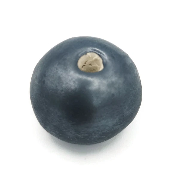 1Pc Extra Large Ceramic Macrame Beads Handmade Silver Black Clay Bead Large Hole