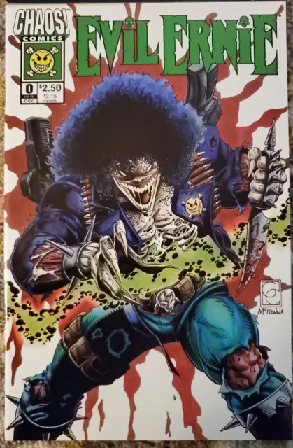 EVIL ERNIE # 0, Revenge #2 VFNM Chaos comics