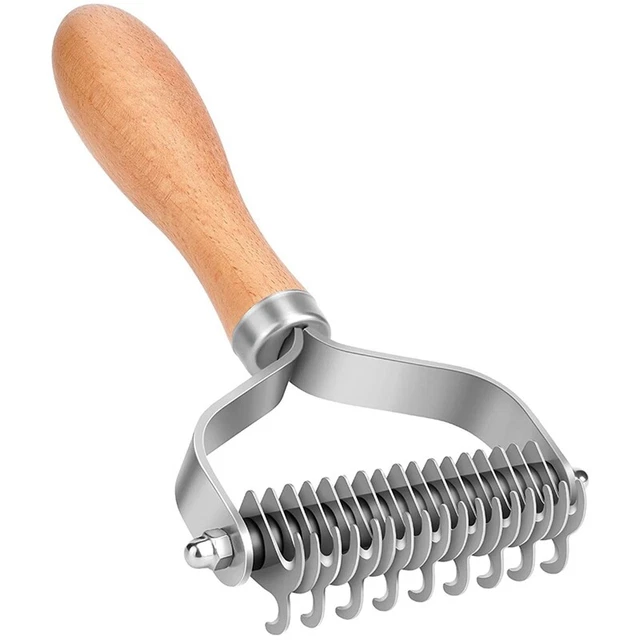 Brosse de Toilettage pour Animaux de Compagnie, Râteau de Sous-Poil à 2 CôT8151