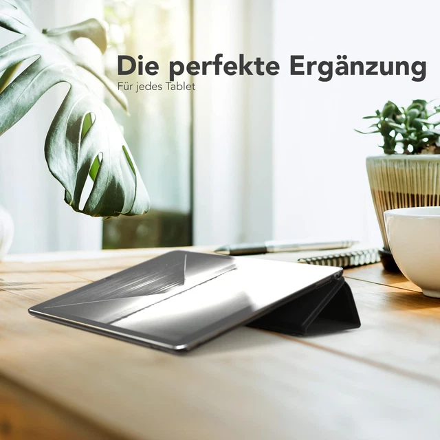Für Apple iPad Pro 12,9" 2017 Schutzhülle Tablet Tasche Case Hülle Cover Schwarz 2