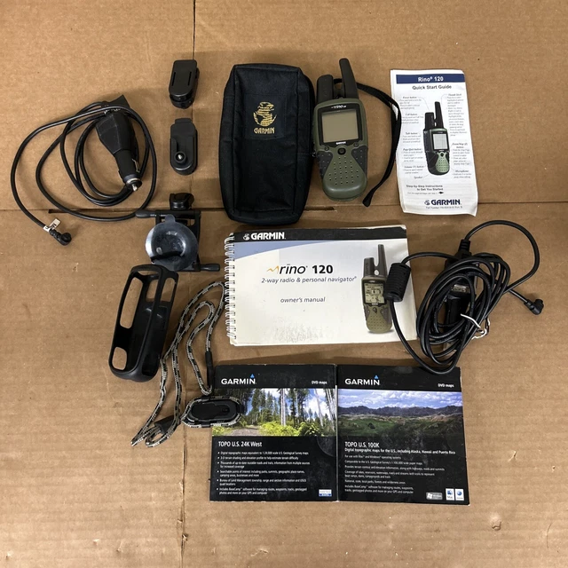 Garmin Rino 530 Handheld GPS Navigator (Works Great)