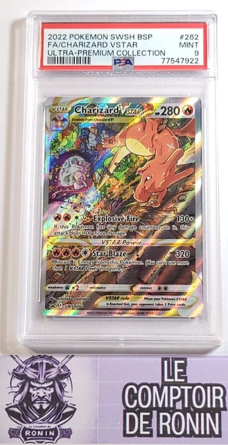CARTE POKÉMON CHARIZARD Vstar SWSH262 Anglais Dracaufeu Vstar PSA 9 EUR