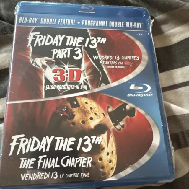 Friday 13th Part 3 & The Final Chapter Blu-ray ( Canadian Import Region Free)