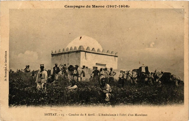 CPA AK MAROC La Razzia du 8 fevrier (219474)