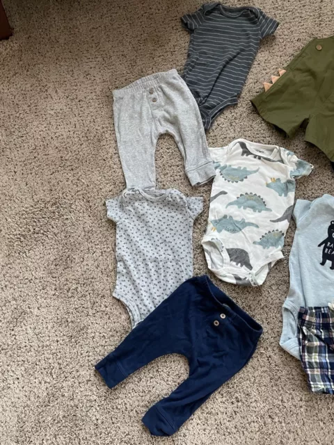 Bundle of 16 baby boy carters size 6 months 2