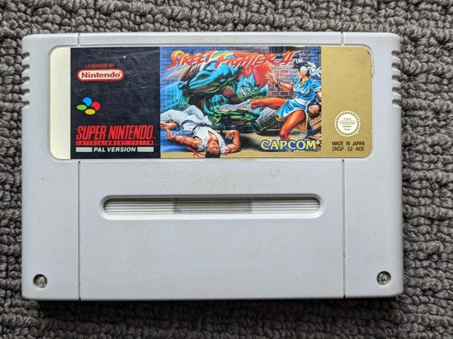 STREET FIGHTER 2 II Super Nintendo SNES - Aussie Seller - PAL - Free ...