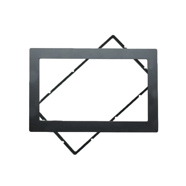 Cadre Métallique Universel Pour Autoradio 2 DIN - Dimensions 173x98 Mm, Compatible 6,2 Pouces