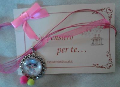 BIGIOTTERIA SHABBY CHIC CHIC COLLANA CHIC LOL PER BAMBINA CON CHARMS 