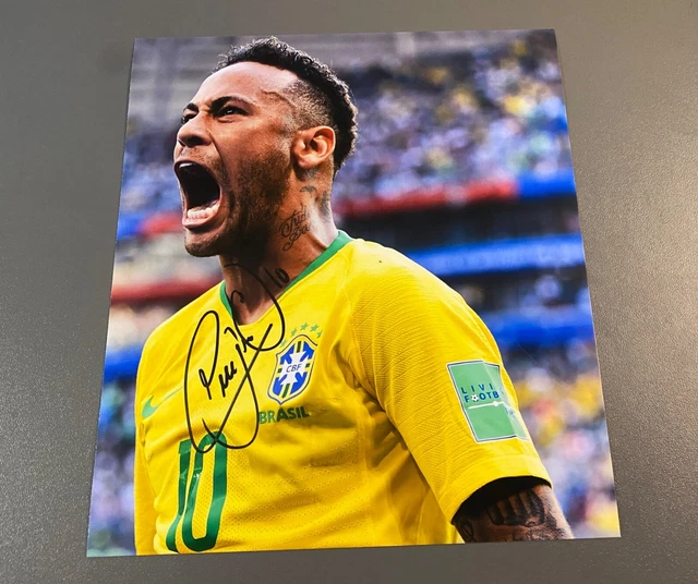 Pedri Barcelona Signiertes Poster A4 - Fußball Autogramm Im Schwarzen Rahmen