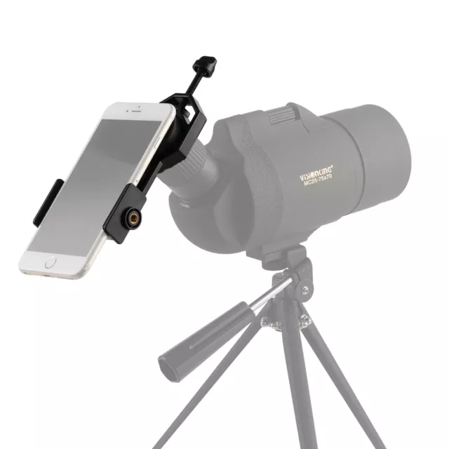 Smart Cell Phone Adapter for Spotting scope Telescope Binoculars 28-47mm Lens