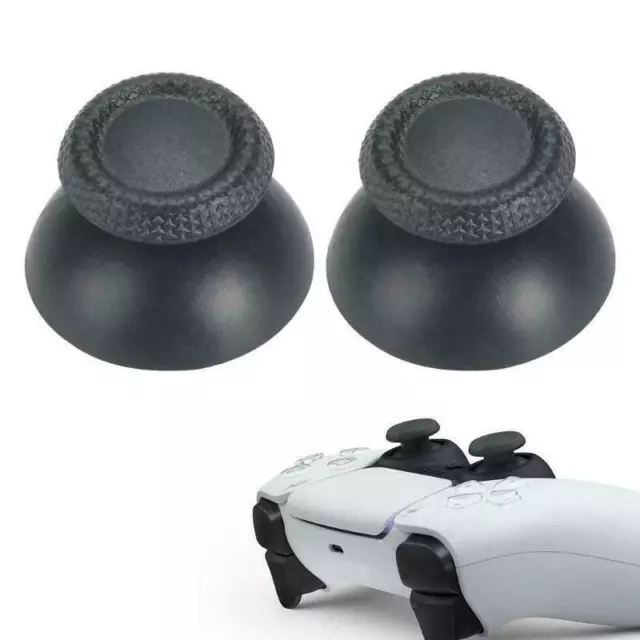 Lot of 2 Analog Thumb Stick Joystick Grip Cap Replacement For PlayStation 5 PS5