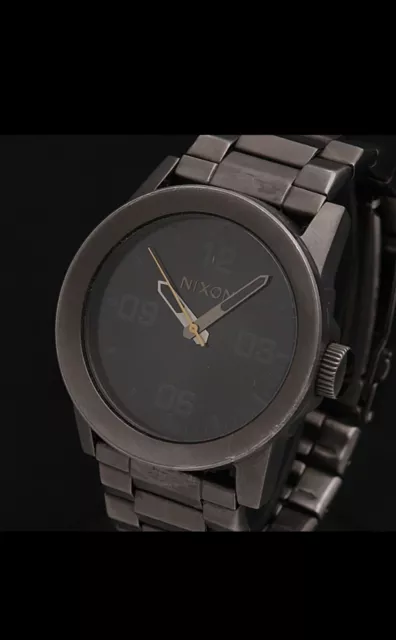 Montre nixon noir clearance