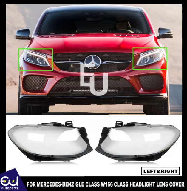 Mercedes - Benz GL W166 Headlight Lens Cover Right Side 