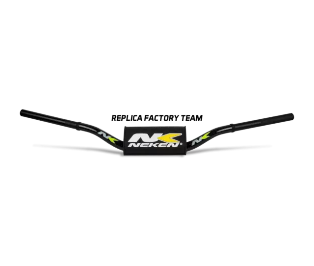 Guidon Neken Yzf Noir Jaune-R00101Bc-Bky