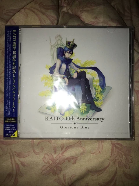 KAITO 10TH ANNIVERSARY Glorious Blue VOCALOID Best Hits CD Sealed