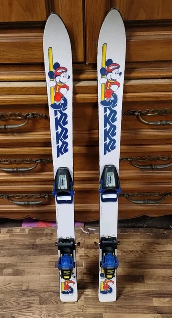 RARE VINTAGE 1980'S K2 WALT DISNEY MICKEY MOUSE SKIS (Made In Austria)  $199.98 - PicClick