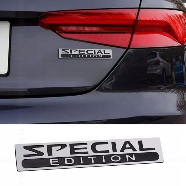 Metal Special Edition Styling Black Car Trunk Fender Emblem Badge Decal Sticker