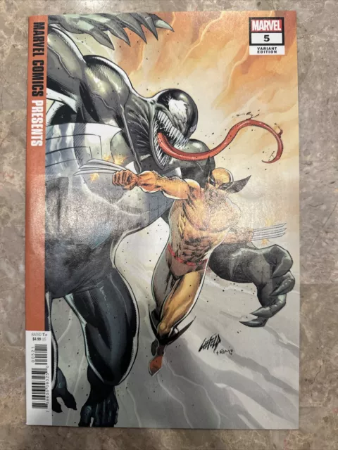 Marvel Comics Presents (2019) #5 Rob Liefeld Wolverine Venom 1:50