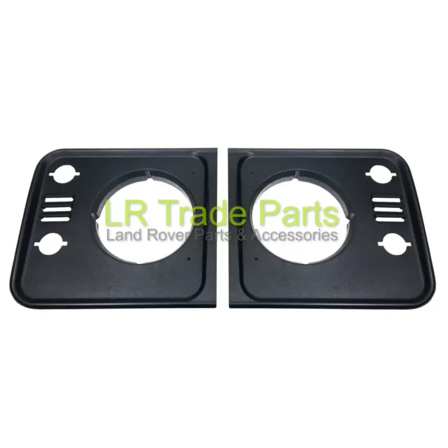 Land Rover Defender Td5 Style Headlamp Surrounds - Dhh100780Puc  Dhh100790Puc