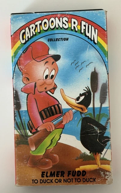 CARTOONS R FUN VHS Elmer Fudd To Duck or Not To Duck 1989 $9.99 ...
