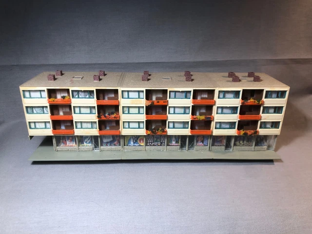 IMMEUBLE DOUBLE KIBRI train ho ou diorama EUR 14,00 - PicClick FR