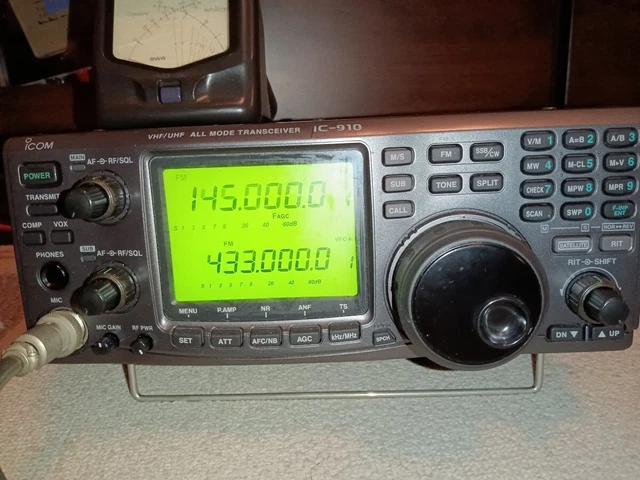 ICOM IC-910D 144/430MHZ todo modo transceptor radioaficionado