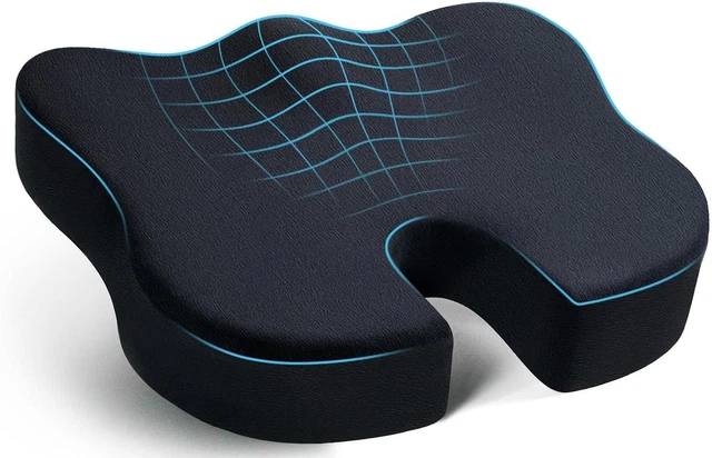 Cojines/silla grandes para silla de oficina Dreamer coche cubierta de terciopelo - negros