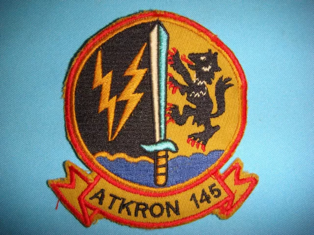 Vietnam War Patch, Us Navy Attack Squadron 145