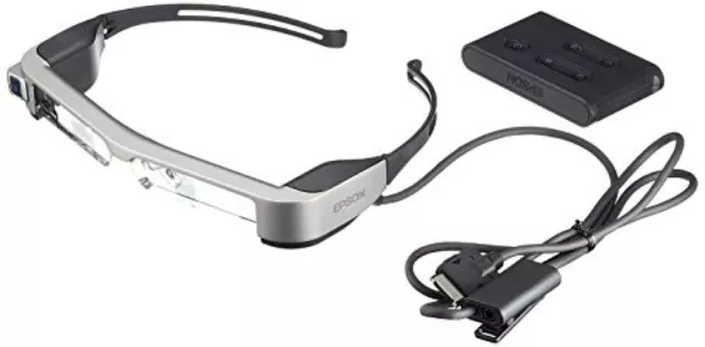 Epson Moverio Smart Glasses BT-30E  OLED Panel Monitor Model USB HDMI 40inch
